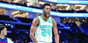 Brandon Miller encesta 39 puntos en la victoria de Hornets en la NBA