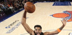 Karl Towns realiza un 20-20 en la victoria de los Knicks